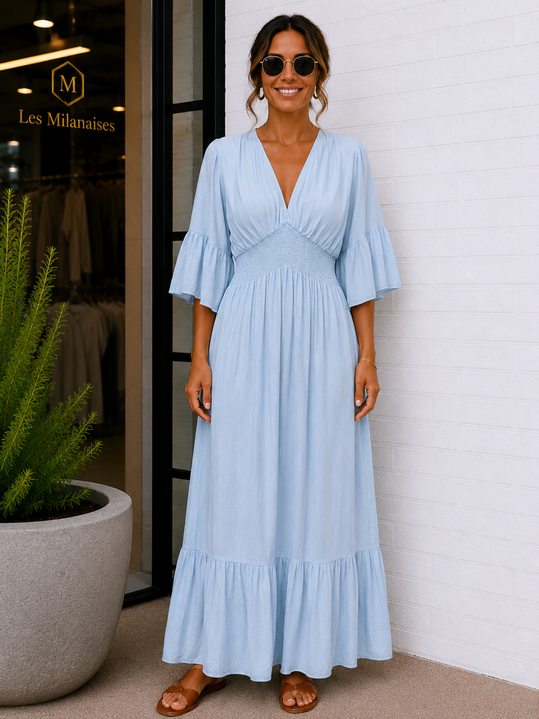 Robe Stella - bleue ciel