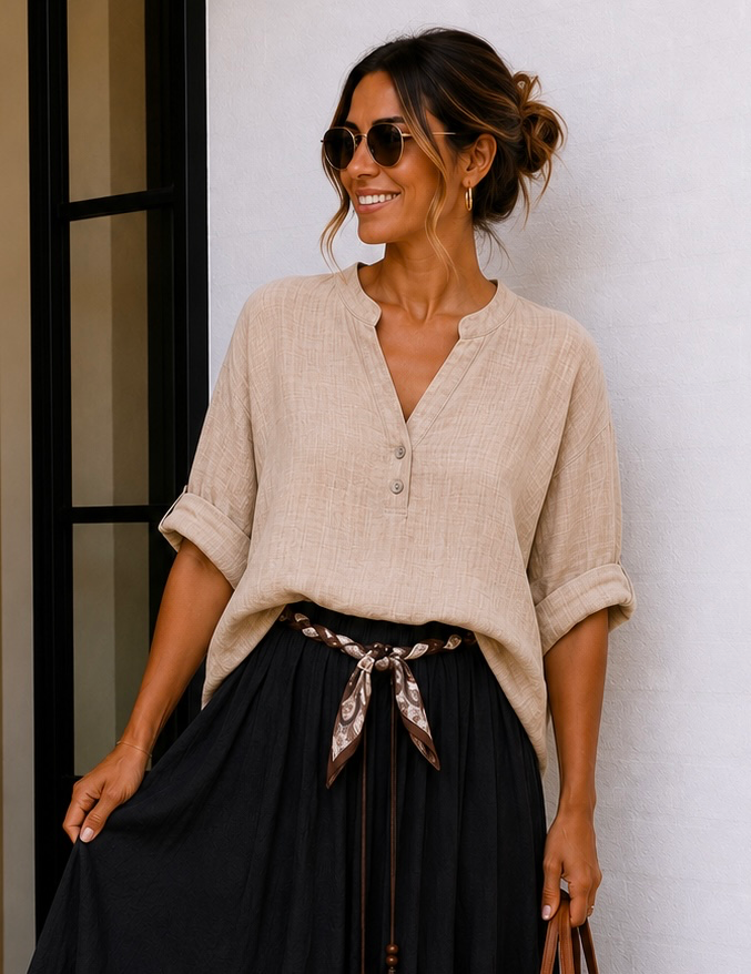 Chemise Cassandre - beige