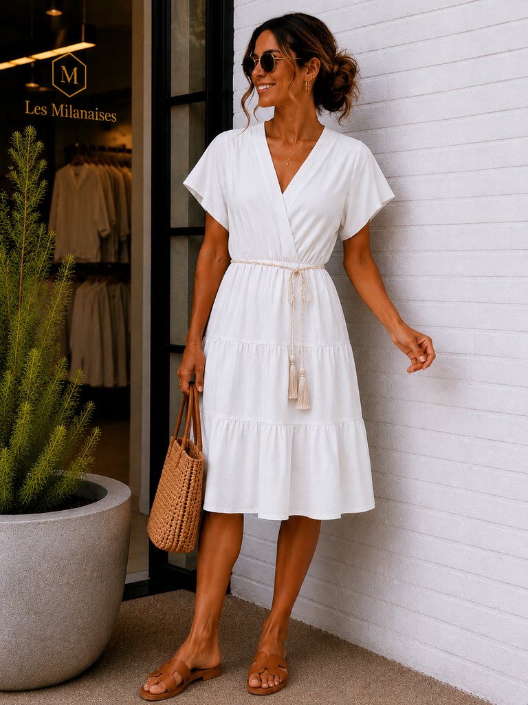 Robe Marbella - blanche
