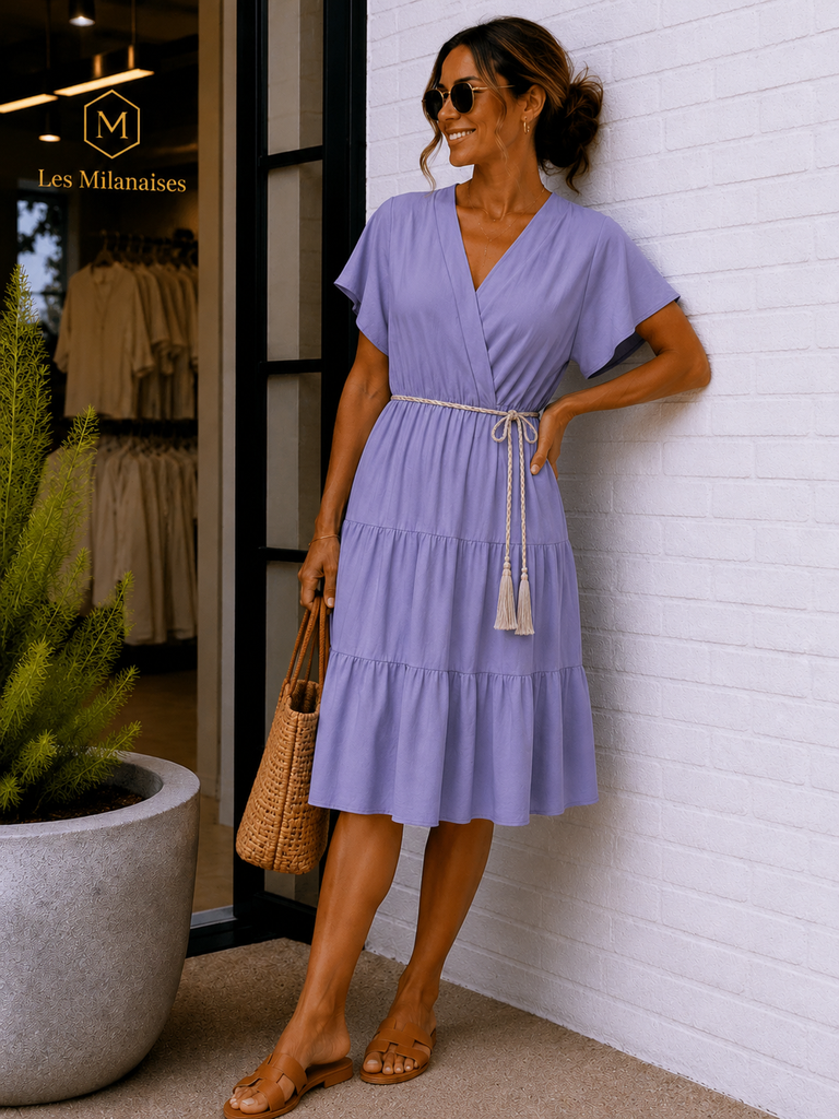 Robe Marbella - mauve