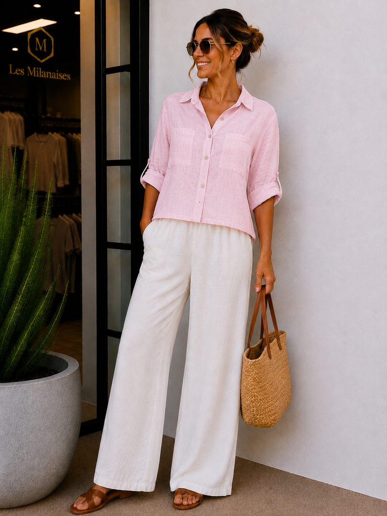 Chemise Gisou - rose