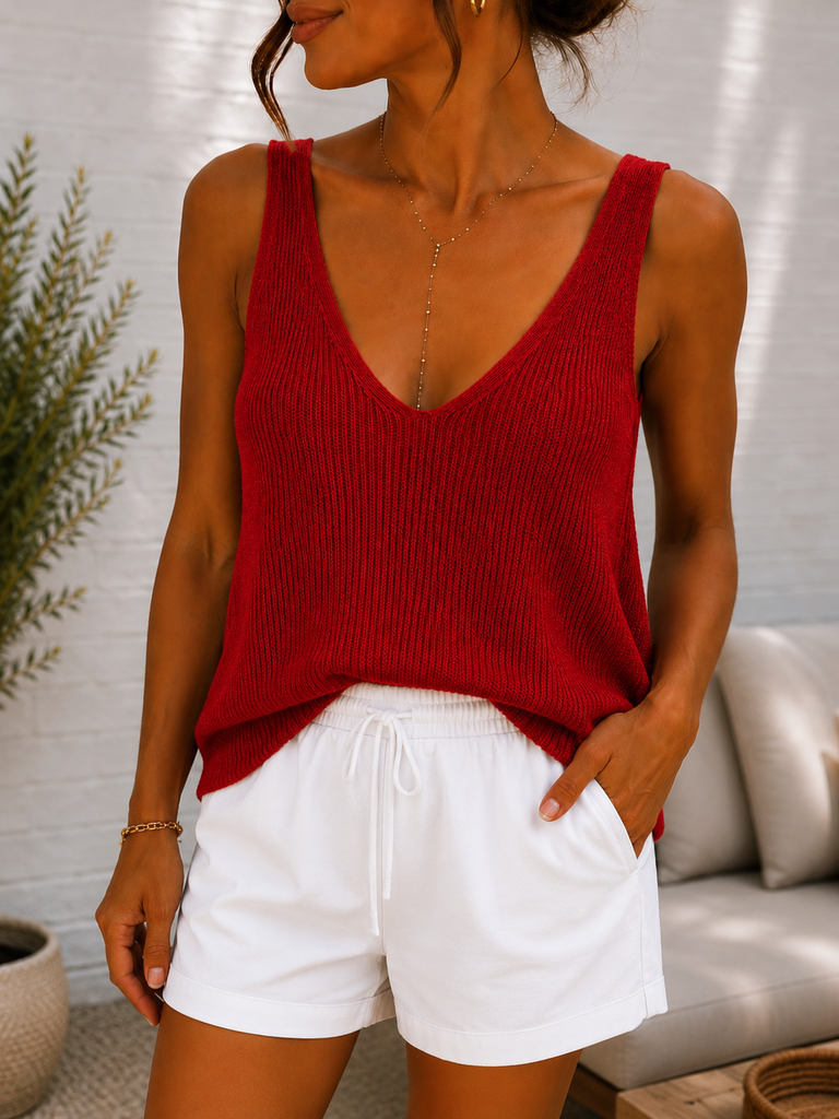 Top Adixia - Rouge