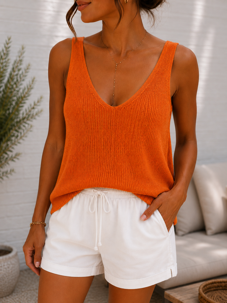 Top Adixia - Orange