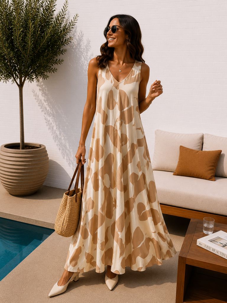 Robe Jasmine - beige