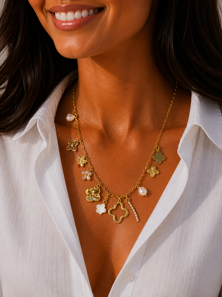 Collier Harpel doré