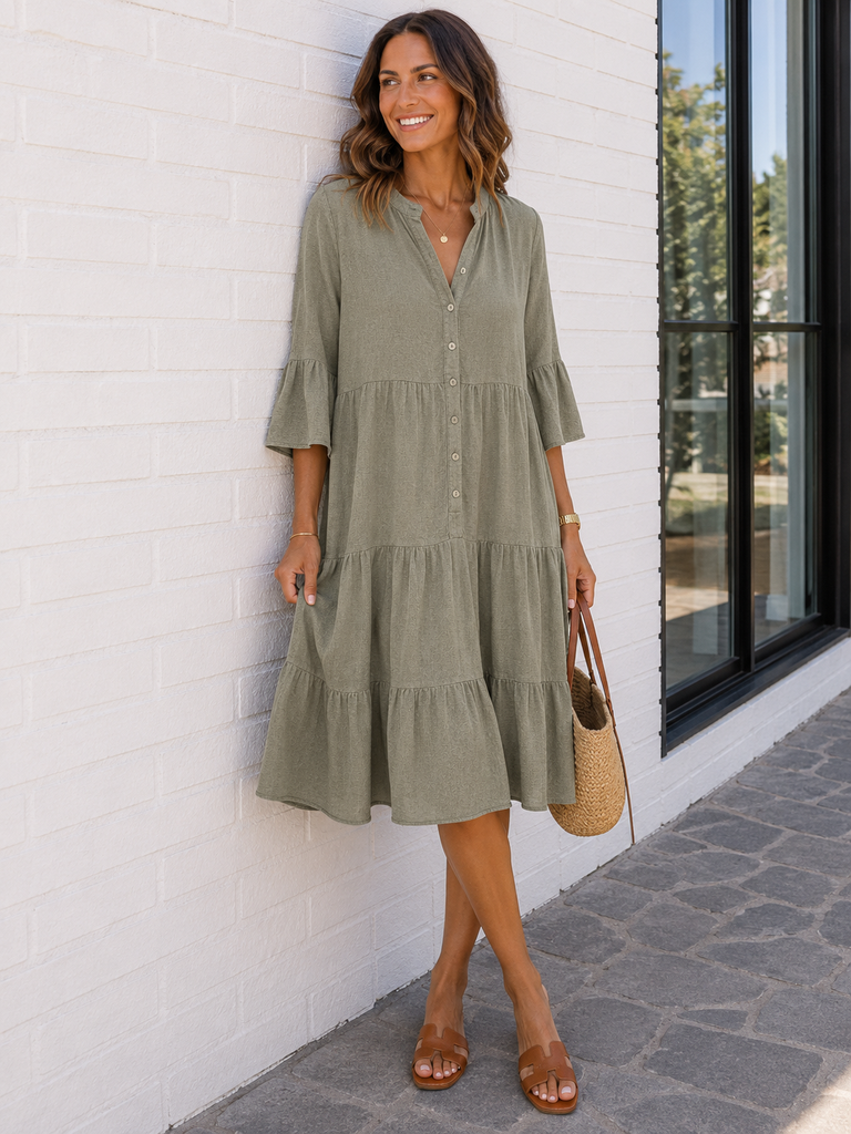 Robe Helena kaki
