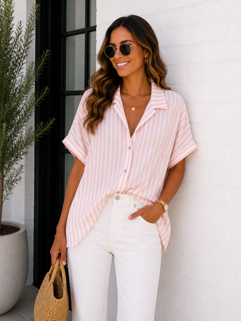 Chemise Mathilde - rose
