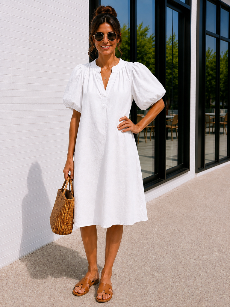 Robe Gianna - Blanche