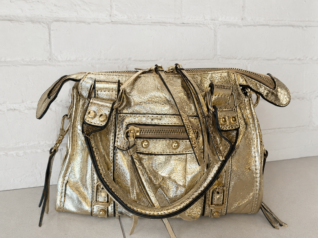 Sac gaga XS synthétique - doré