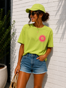 T-shirt Soleil - vert
