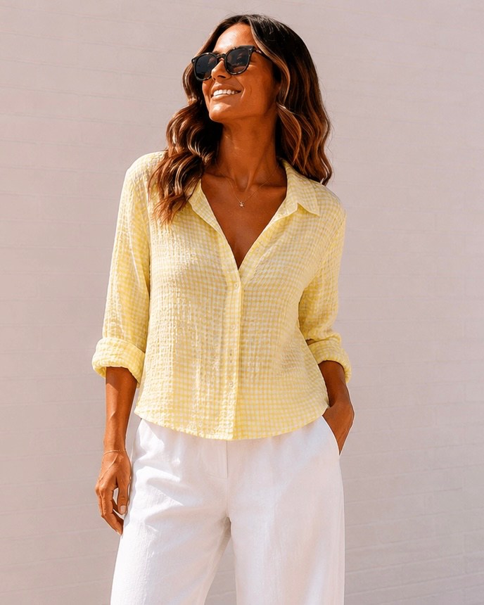 Chemise Marcesa - jaune