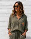 Chemise Arc en ciel - kaki