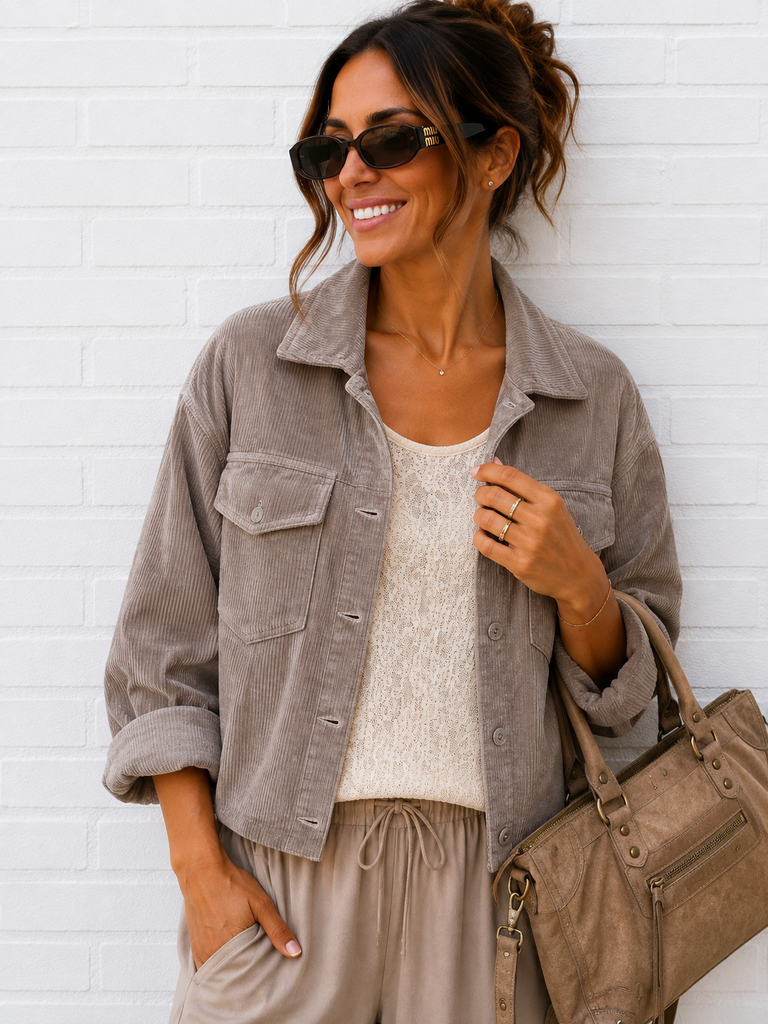 Veste Elia - taupe