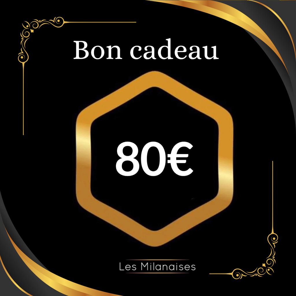 Bon cadeau de 80€ 