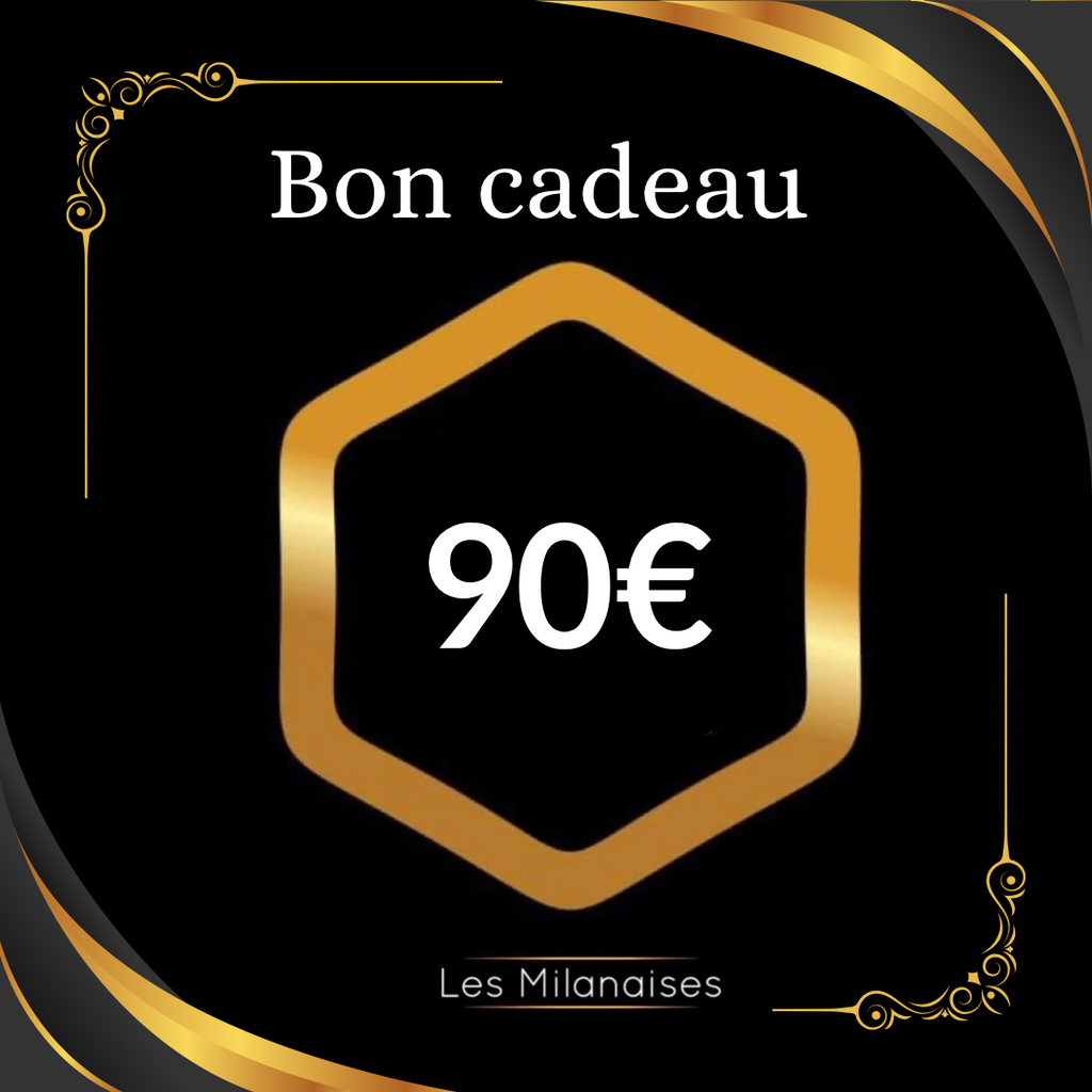 Bon cadeau de 90€