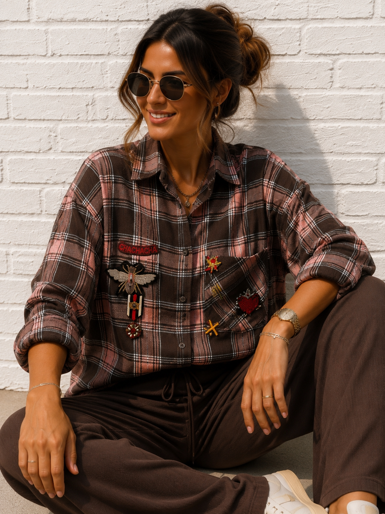 Chemise Travis - rose