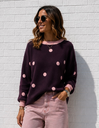 Pull Margaux - bordeaux