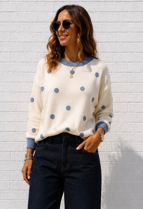 Pull Margaux - bleu