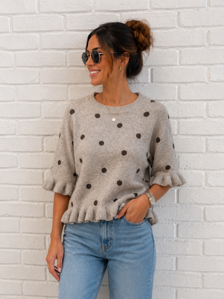 Pull Valentine - taupe