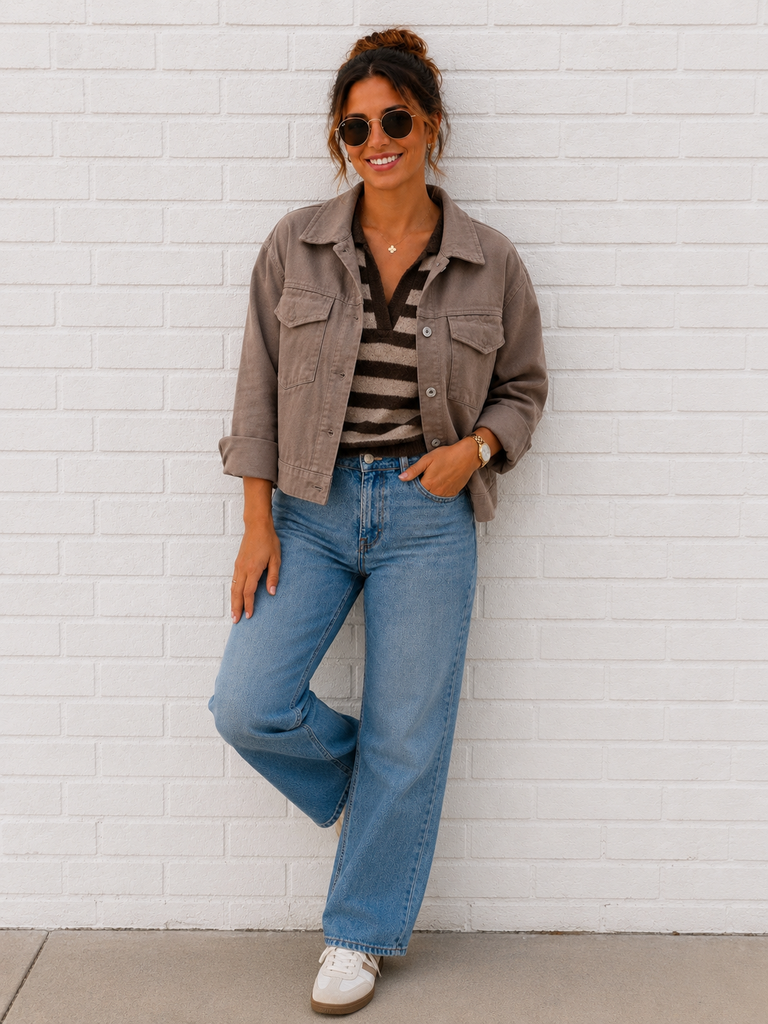 Veste Nora - taupe