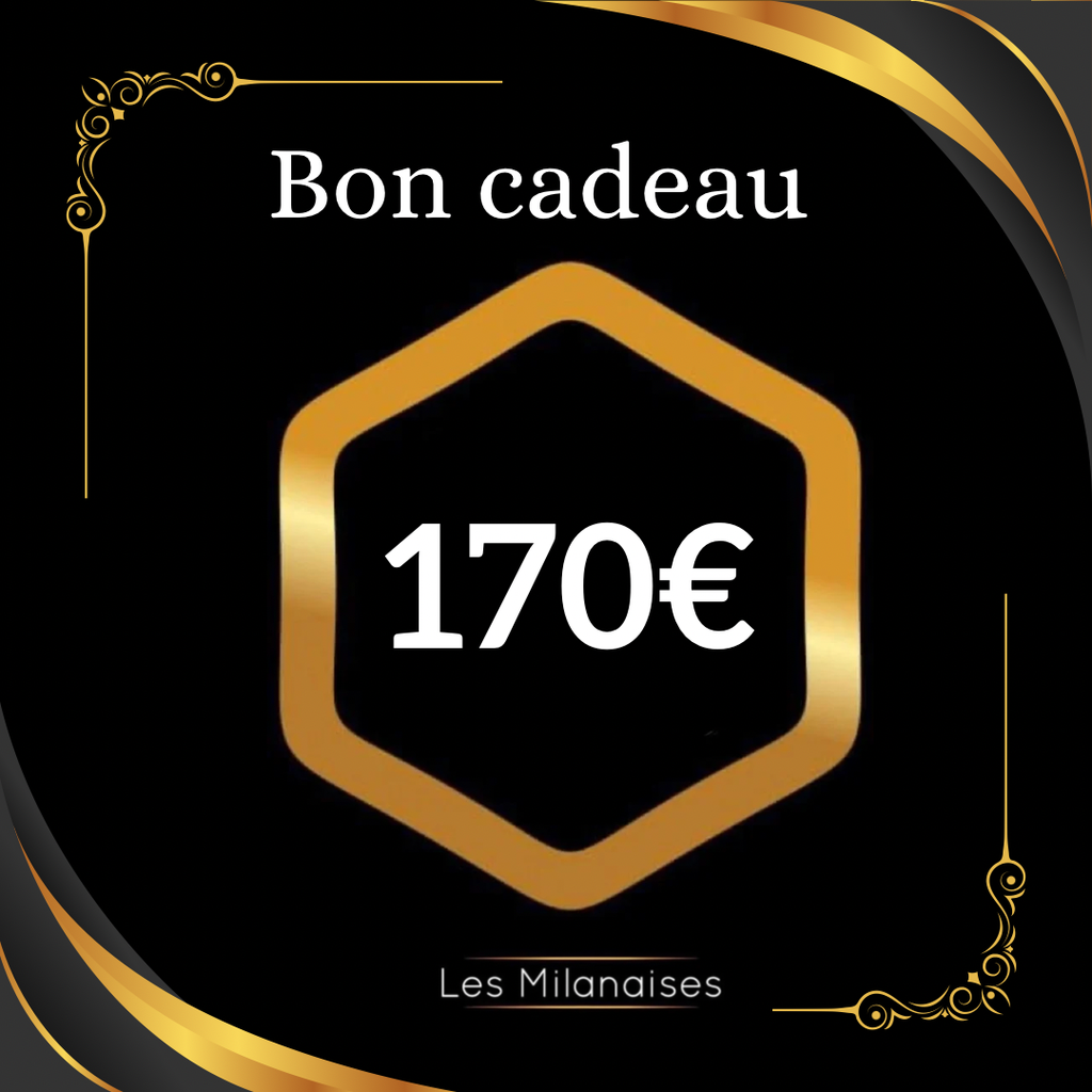Bon cadeau de 170€