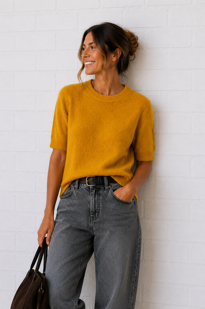 Pull Enza - moutarde
