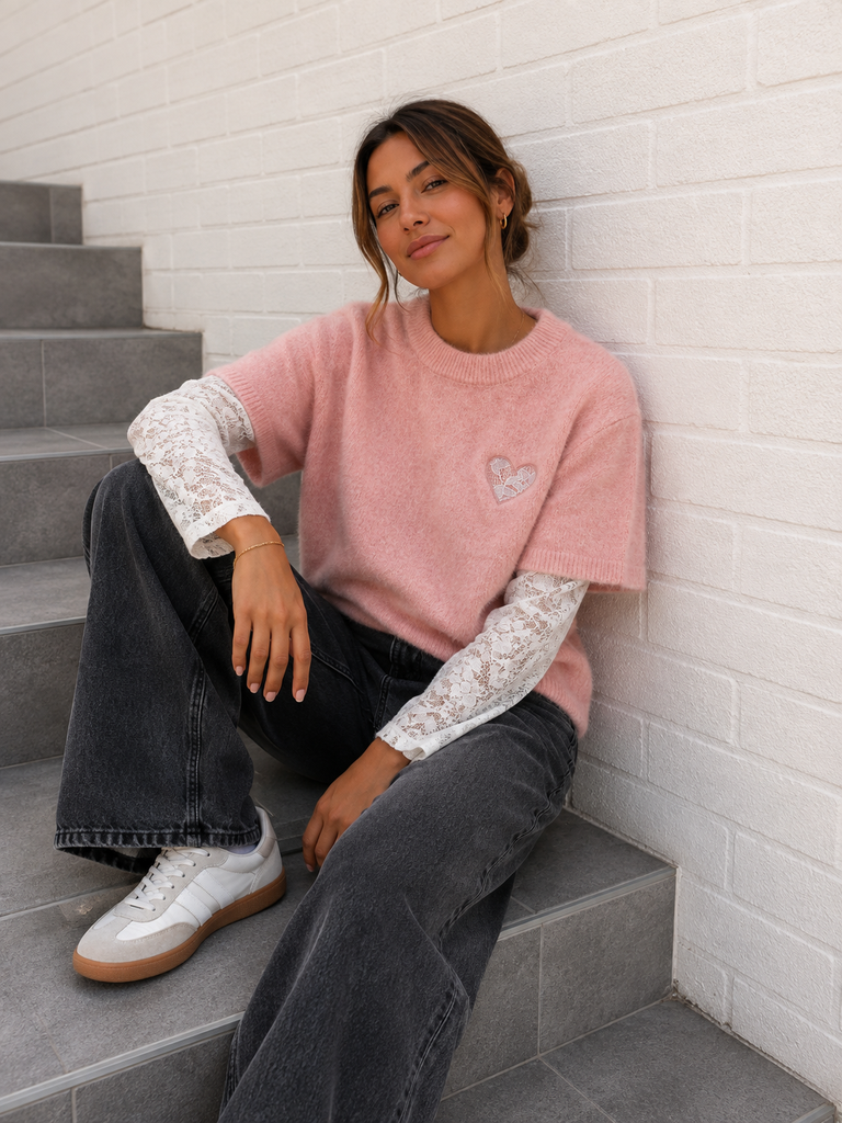 Pull Sandra - rose