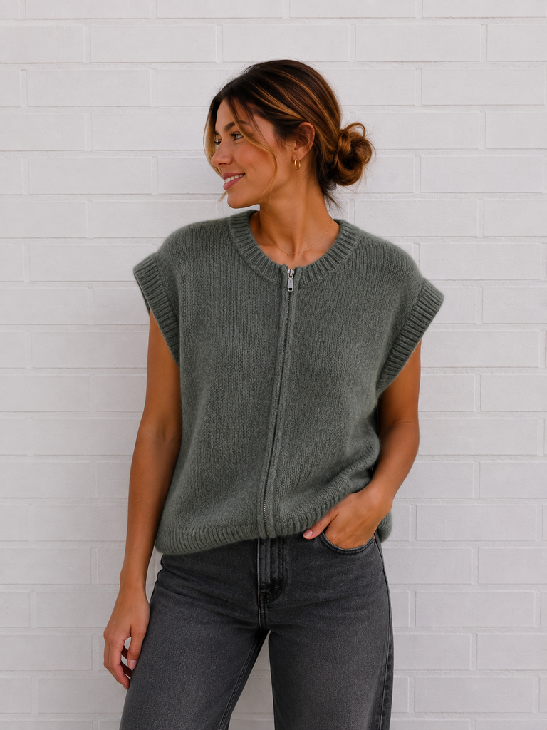 Gilet Alex - kaki