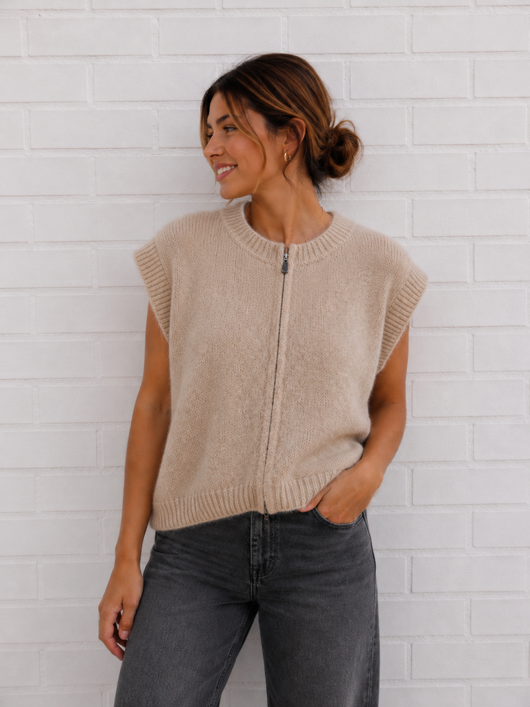 Gilet Alex - beige