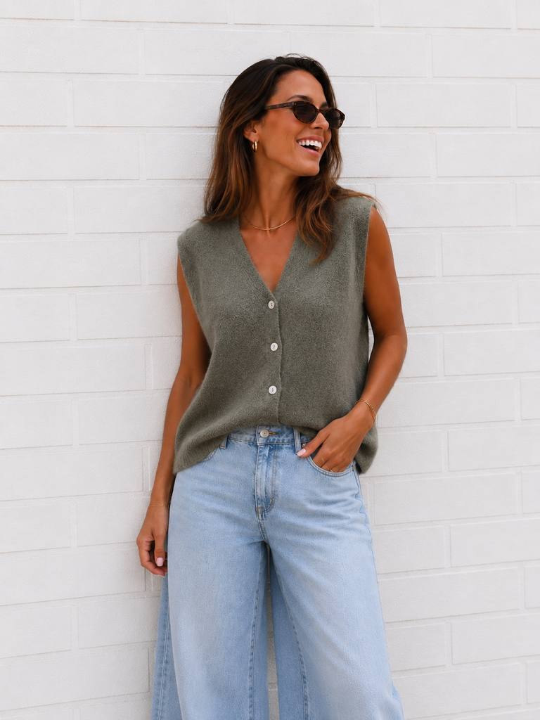 Gilet Loane - kaki