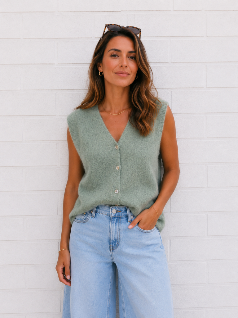 Gilet Loane - sauge