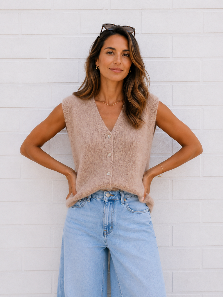 Gilet Loane - beige