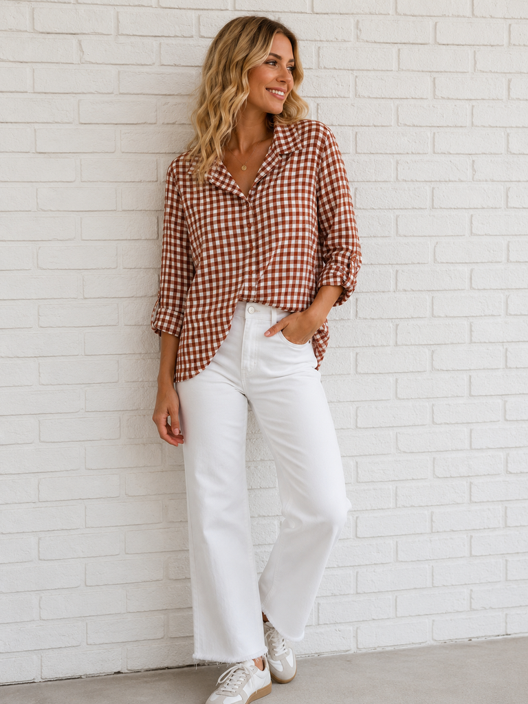 Chemise Mariette - brique