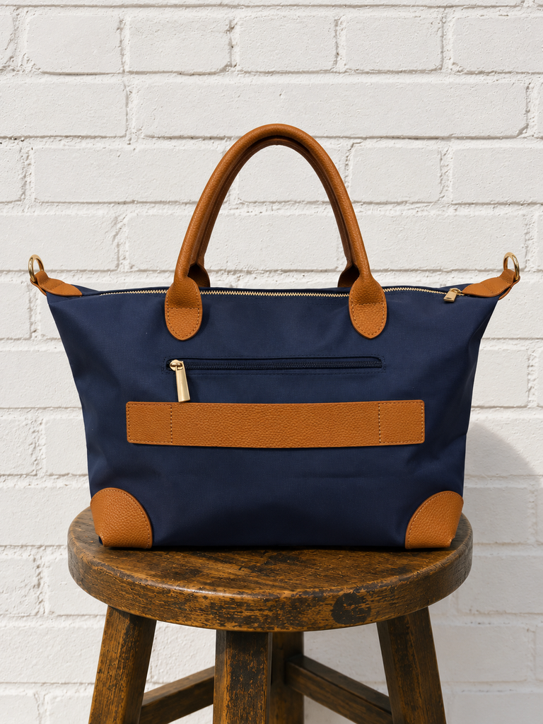 Sac Léonie grand - bleu marine