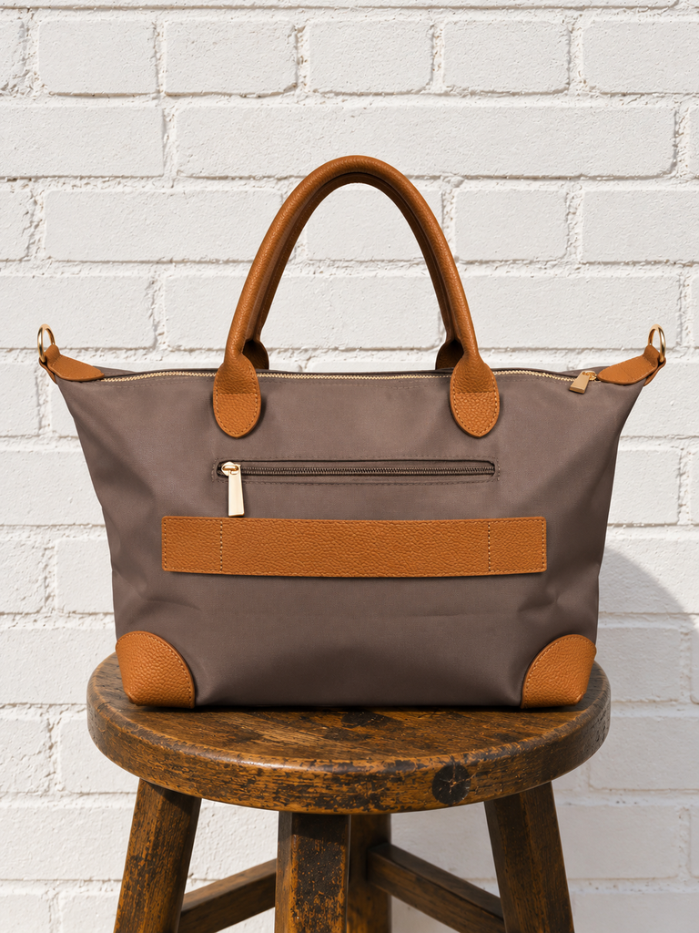 Sac Léonie grand - chocolat