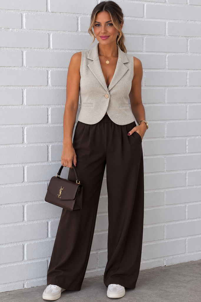 Pantalon Noah - chocolat