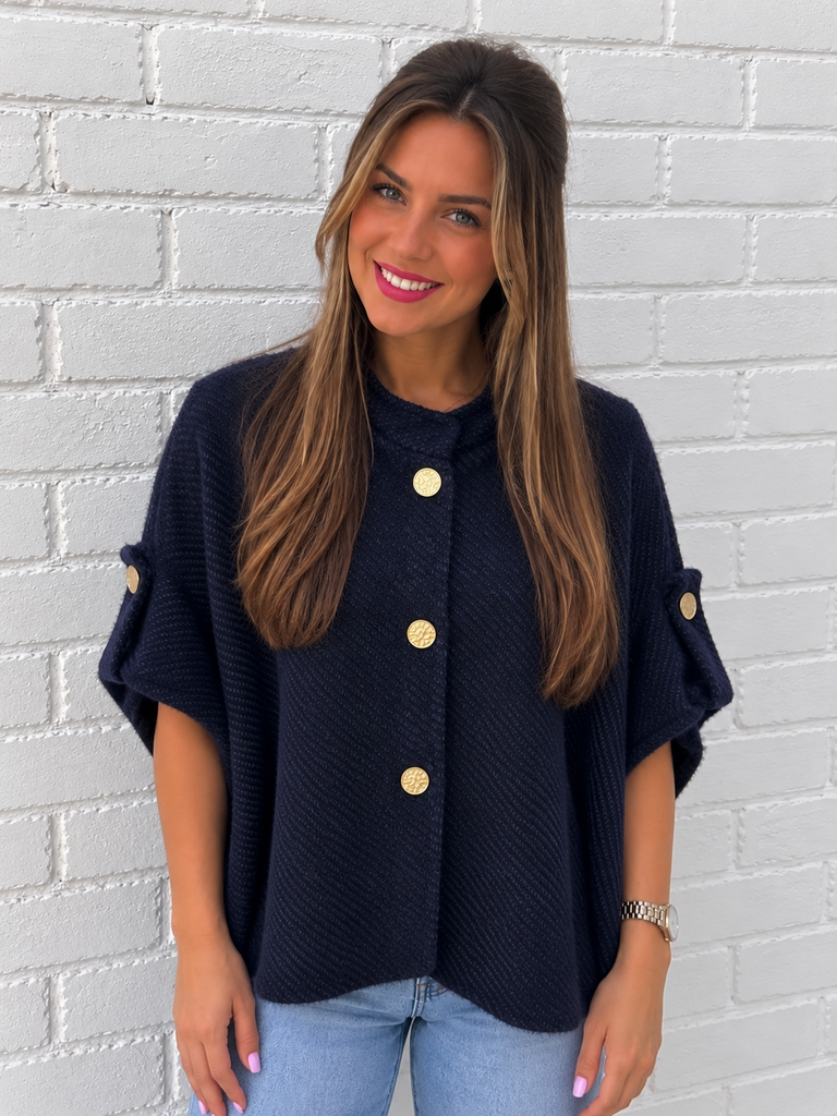 Veste Louisa - bleue marine