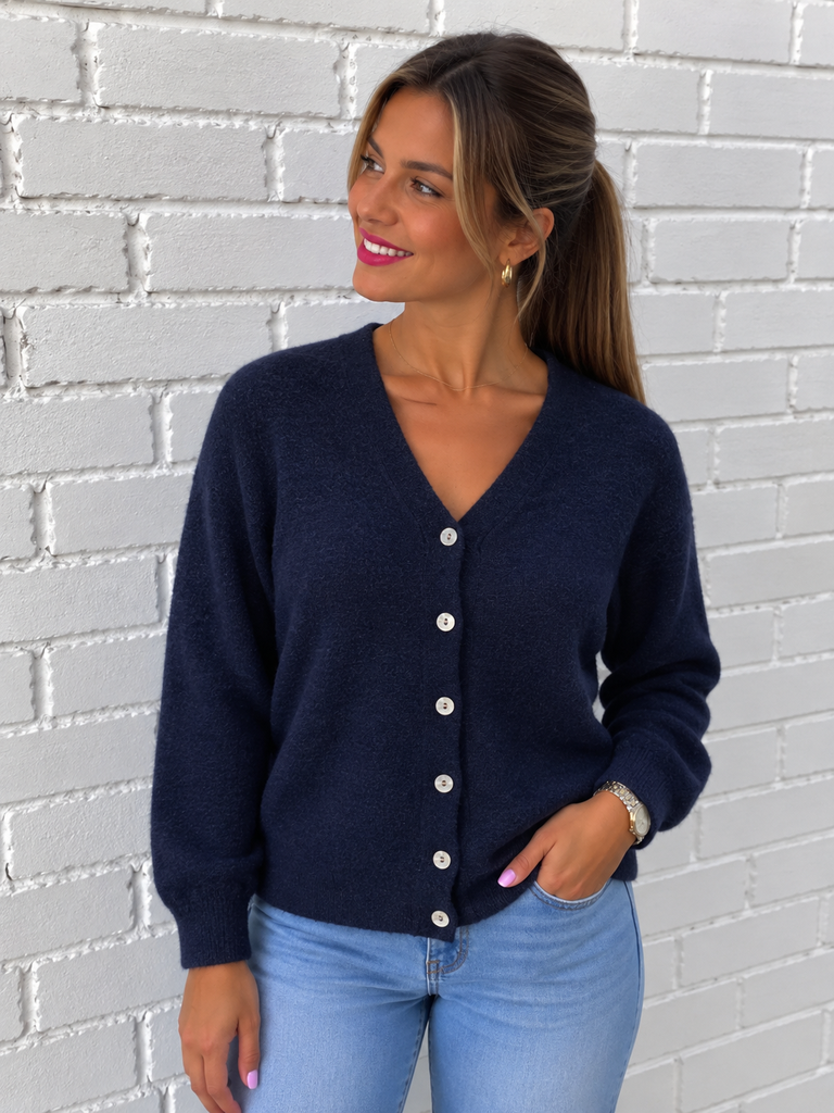 Gilet Angela - bleu marine