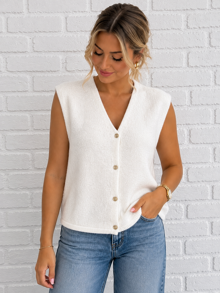 Gilet Maxime - blanc