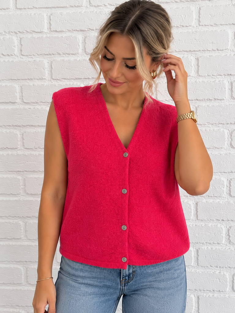 Gilet Maxime - fushia