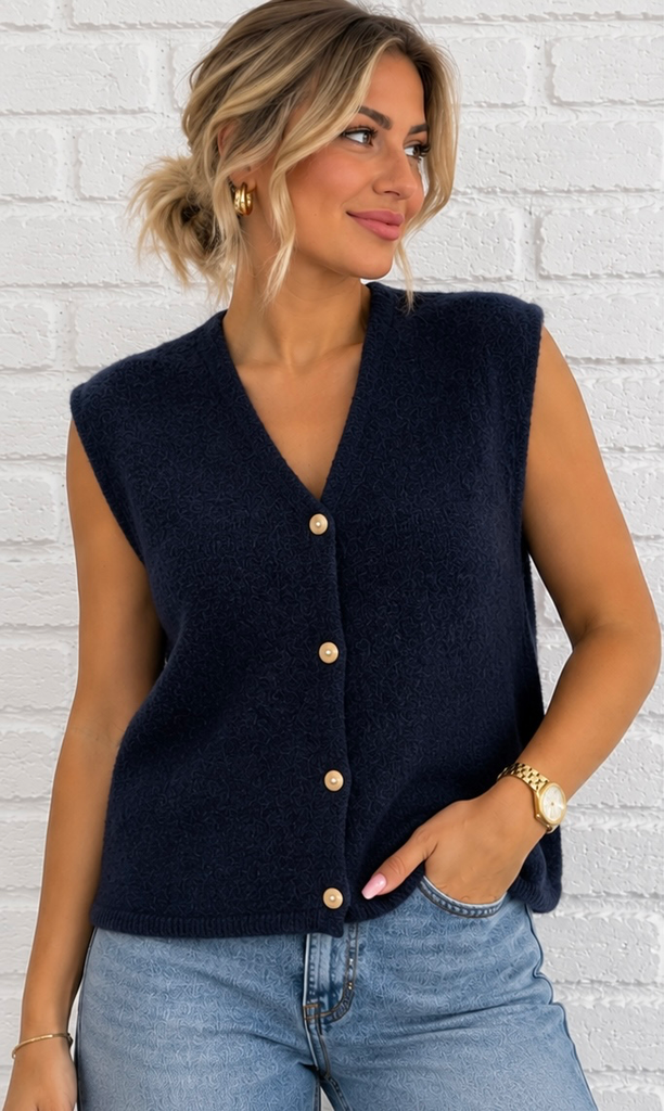 Gilet Maxime - bleu marine