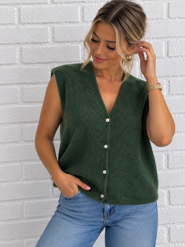 Gilet Maxime - vert sapin