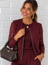 Veste Charly - bordeaux
