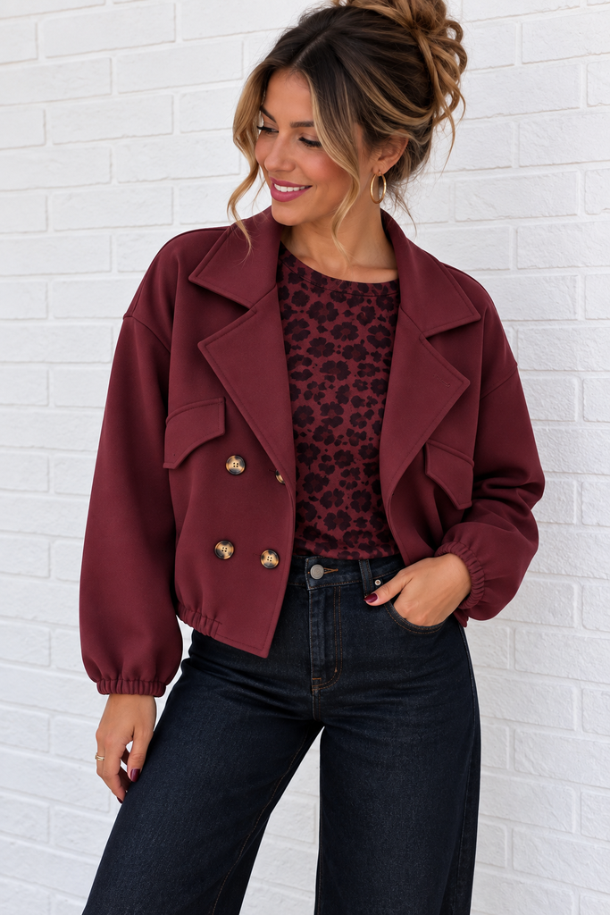 Veste Audrey - Bordeaux