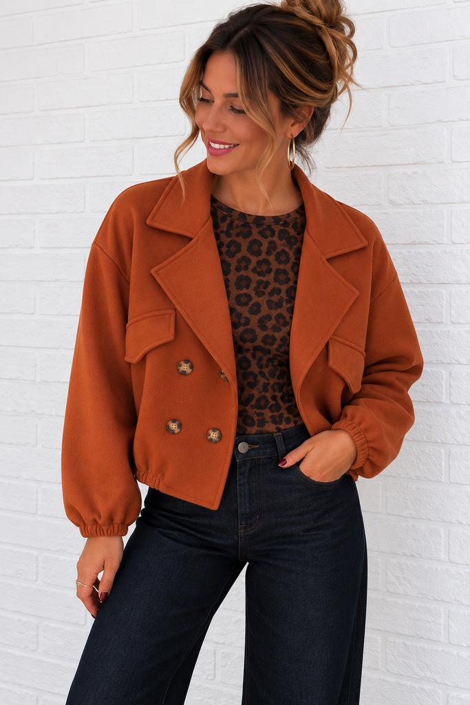 Veste Audrey - brique