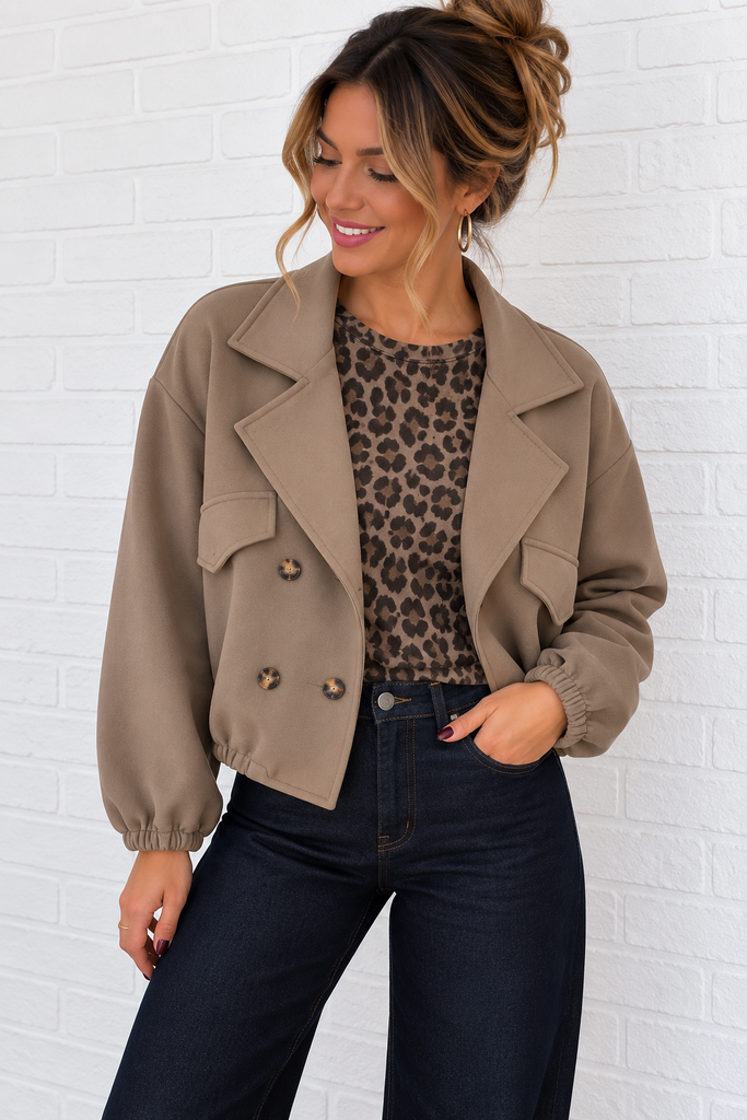 Veste Audrey - taupe