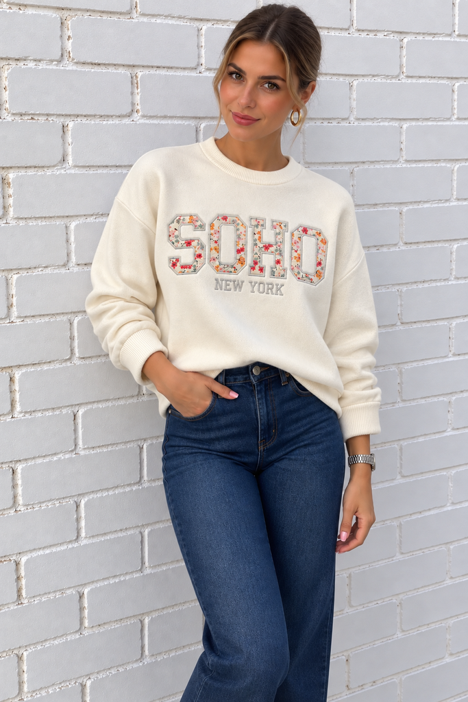 Pull Soho - blanc