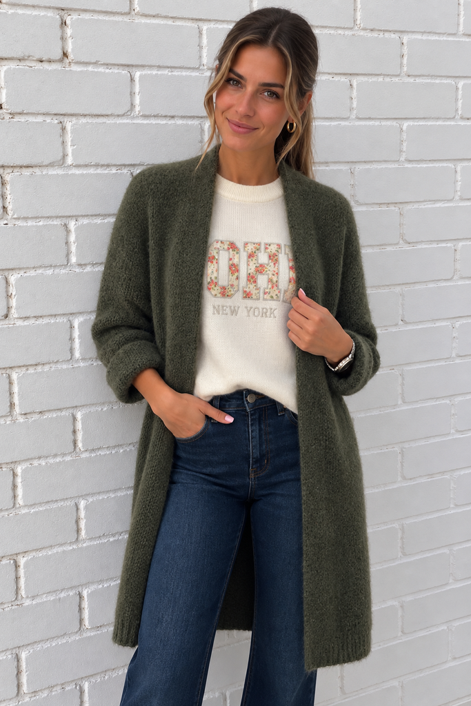 Gilet Odile - kaki
