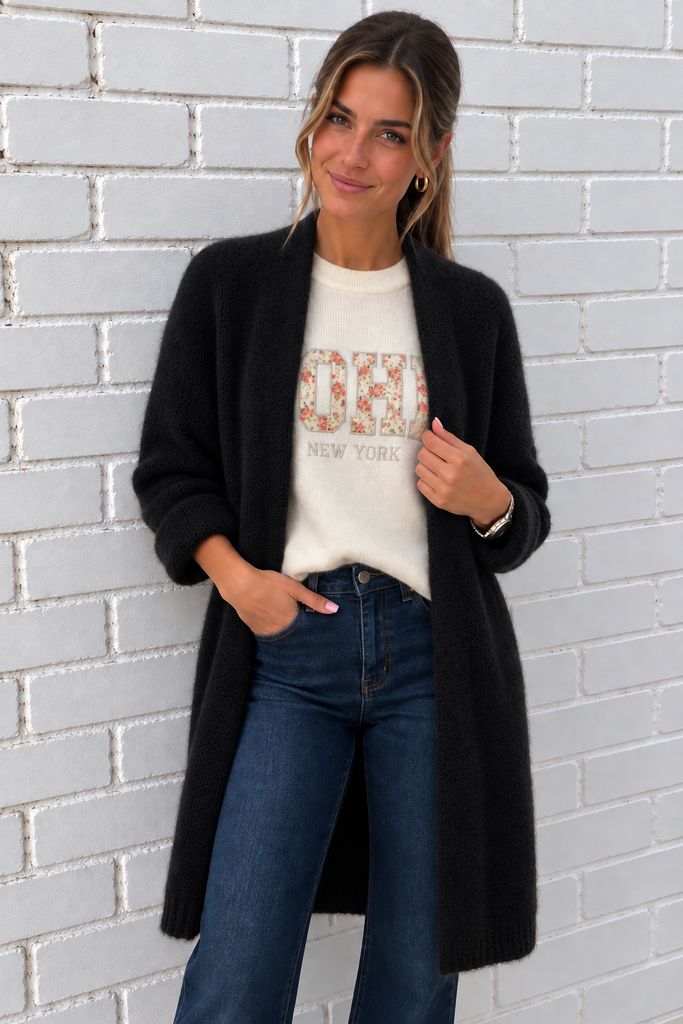 Gilet Odile - Noir