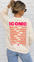 Sweat Iconic - crème